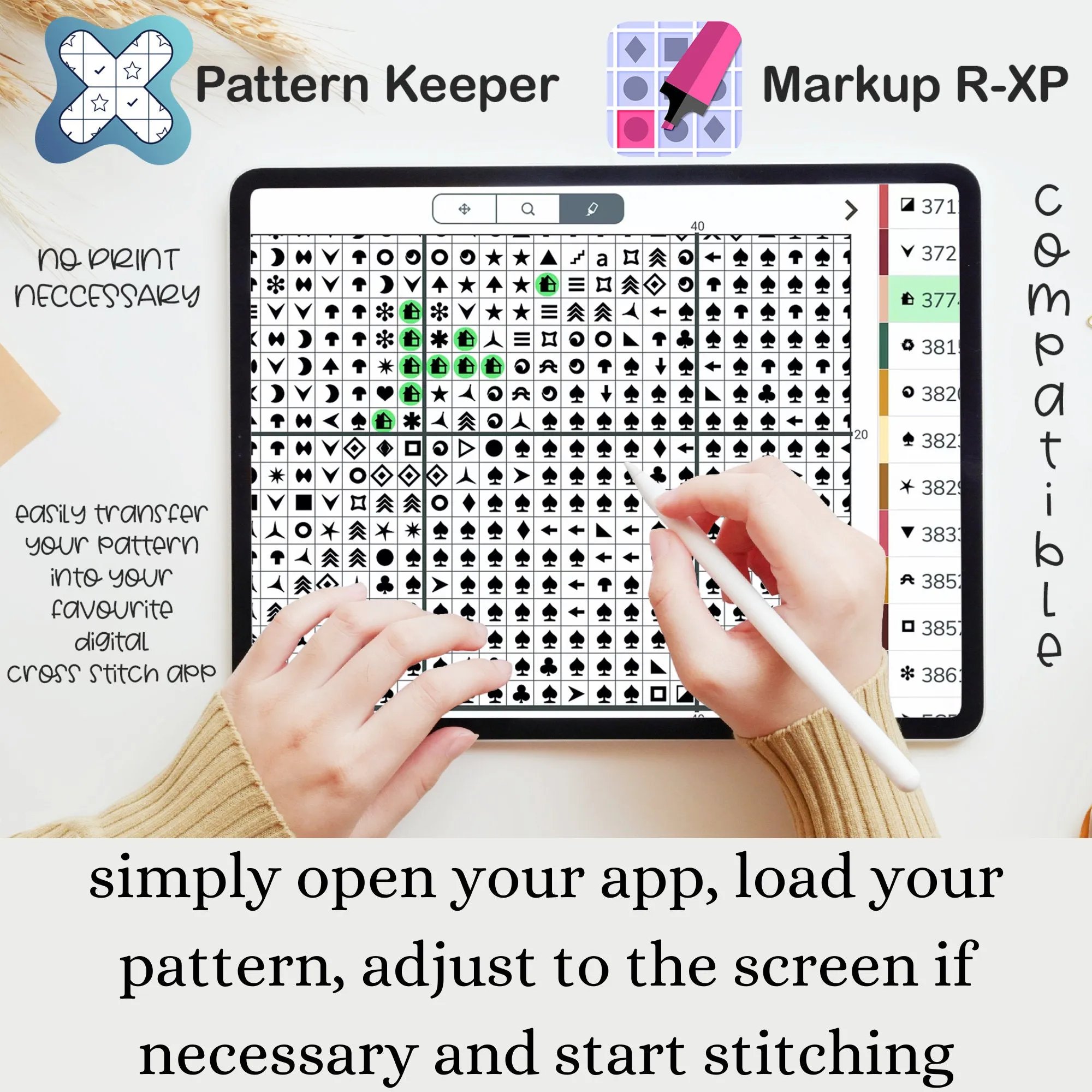French Cross Stitch Pattern #1763