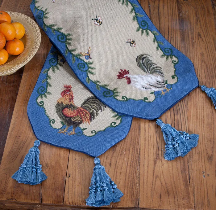 French Provincial Needlepoint Table Linens