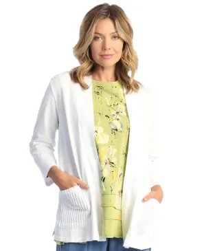 French Terry Kimono Jacket