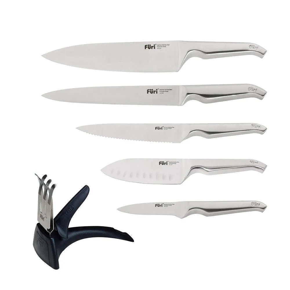 Furi Pro Stainless Steel Block Set 7pc