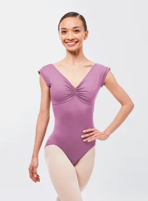 Gaynor Minden | Cap Sleeve Leotard | Pink Lilac