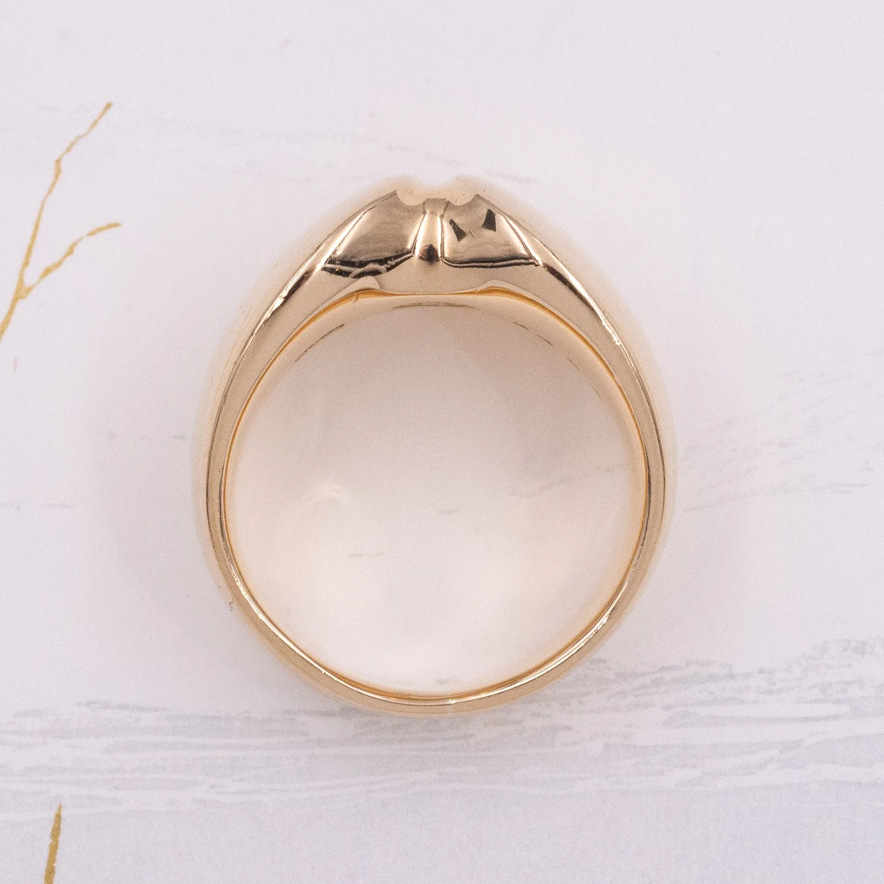 Georg Jensen Solid 18 Karat Ring C. 1950s