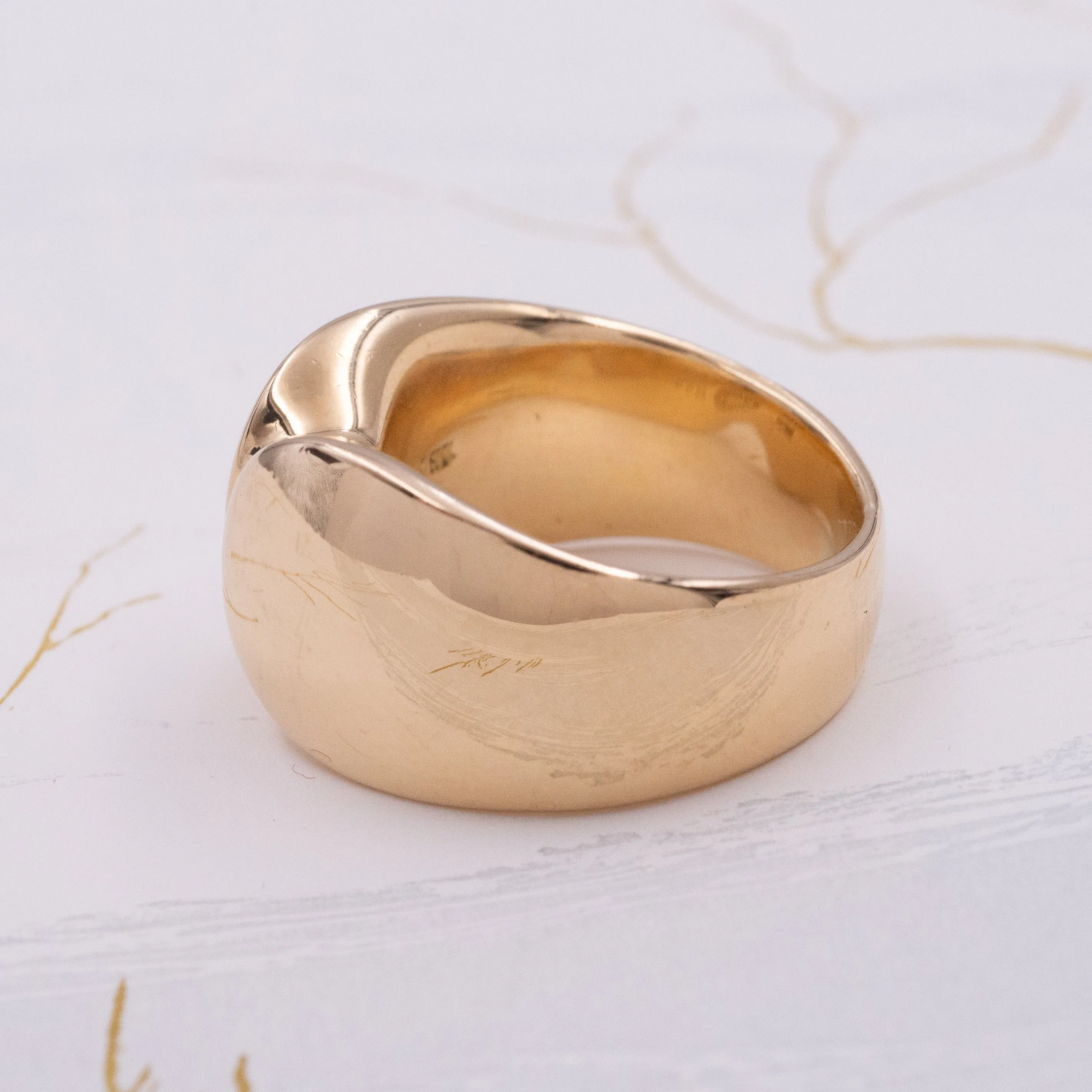 Georg Jensen Solid 18 Karat Ring C. 1950s