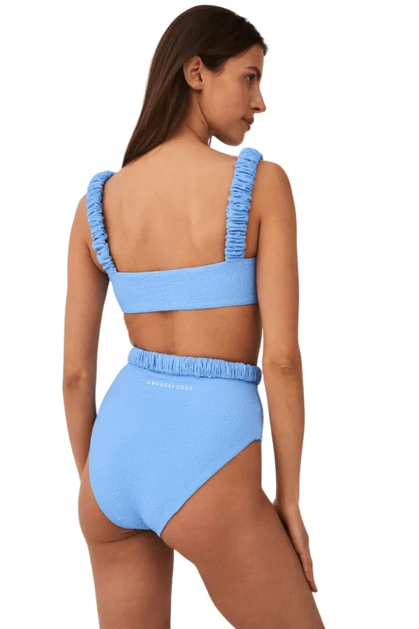 Good Luck Charm Bikini Bottom - Blue