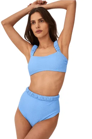 Good Luck Charm Bikini Bottom - Blue