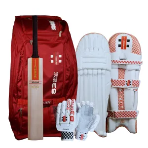 Gray Nicolls GN83 Scoop Edition English Willow Full Cricket Kit Size SH
