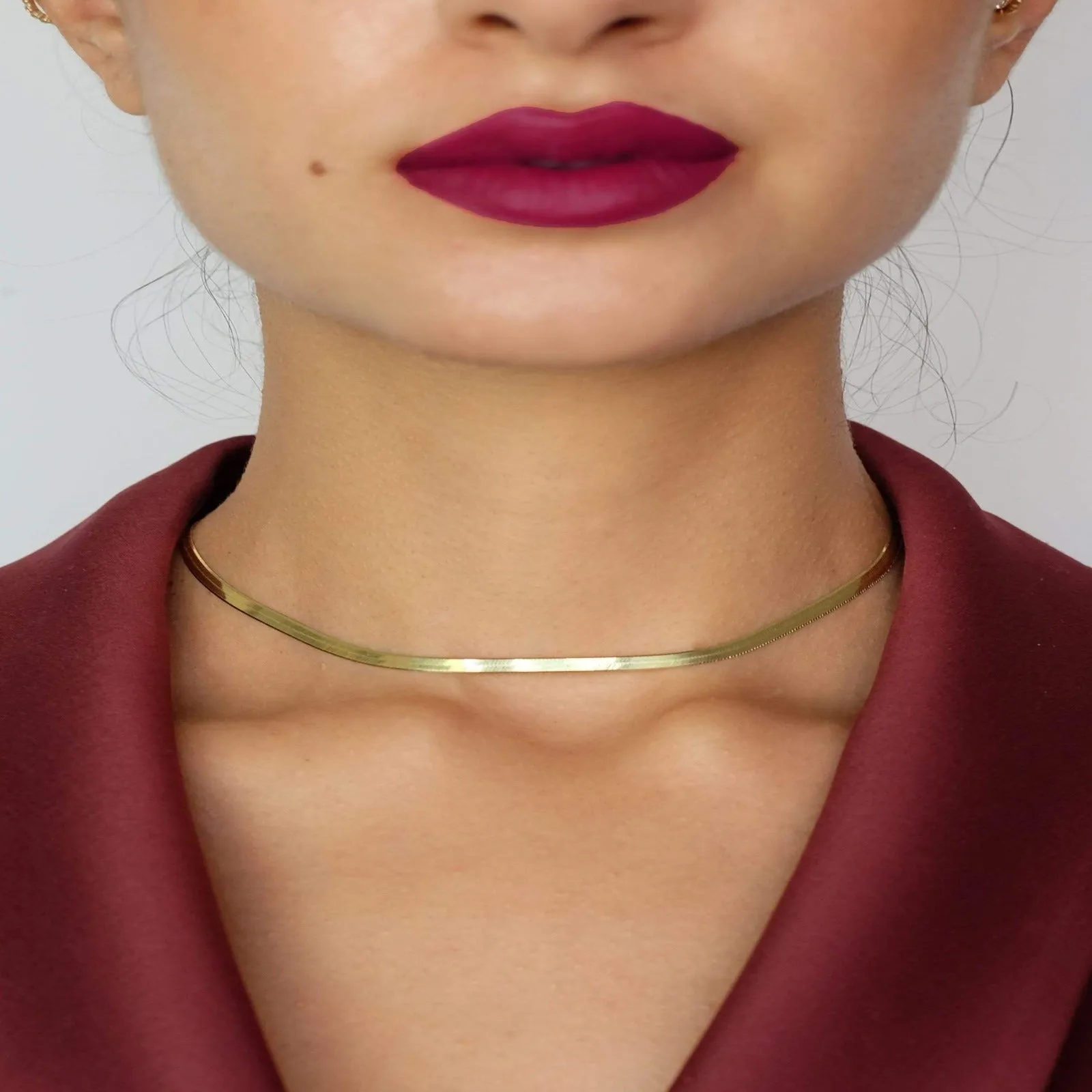 Harper Herringbone Necklace
