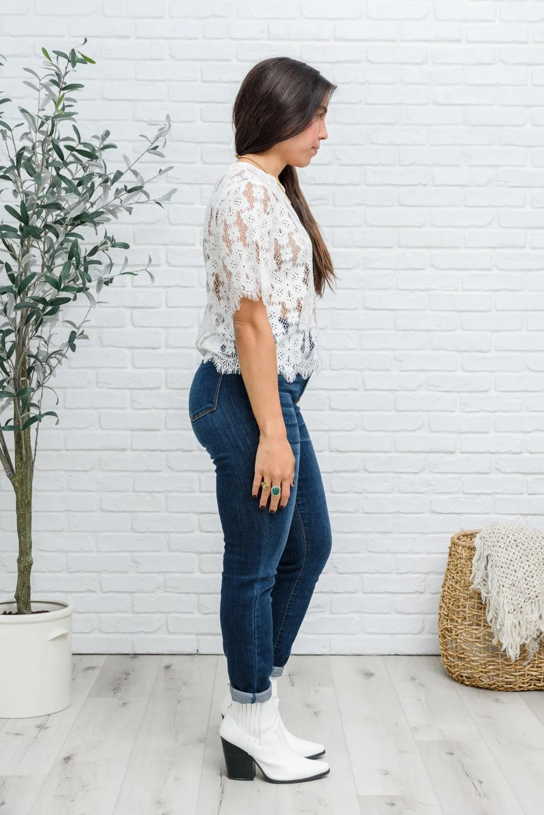 Hazel Blues® | Lace of My Heart Top