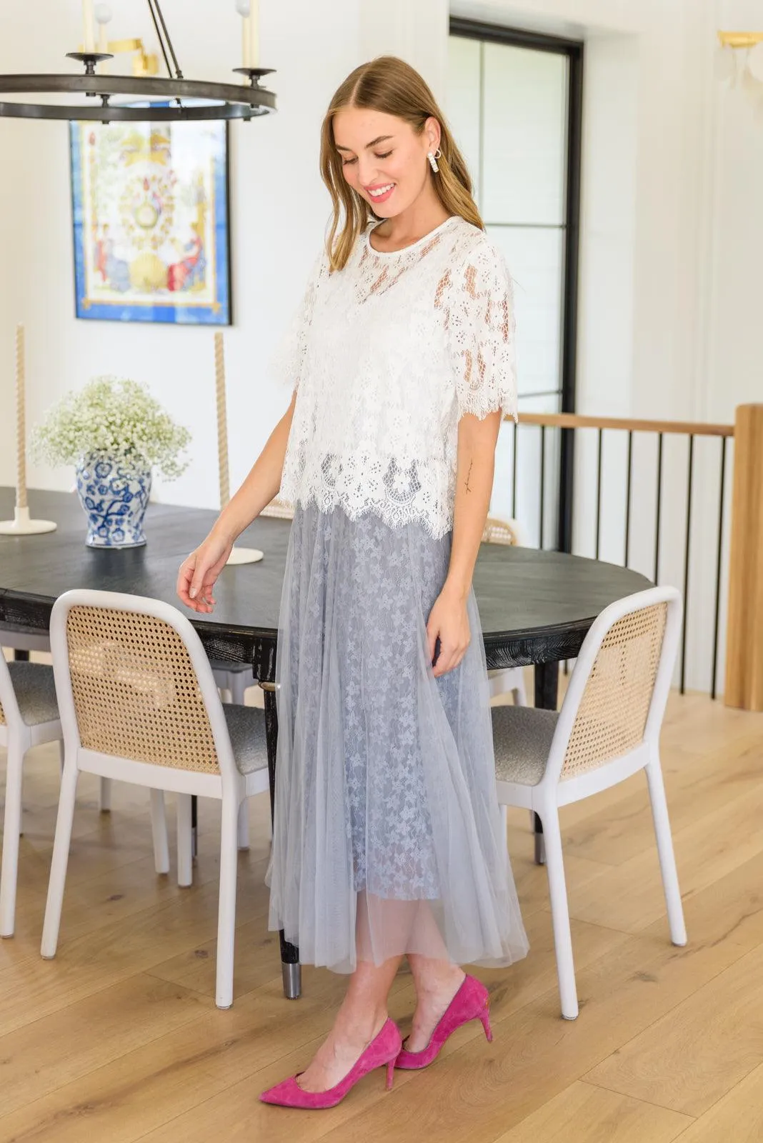 Hazel Blues® | Lace of My Heart Top