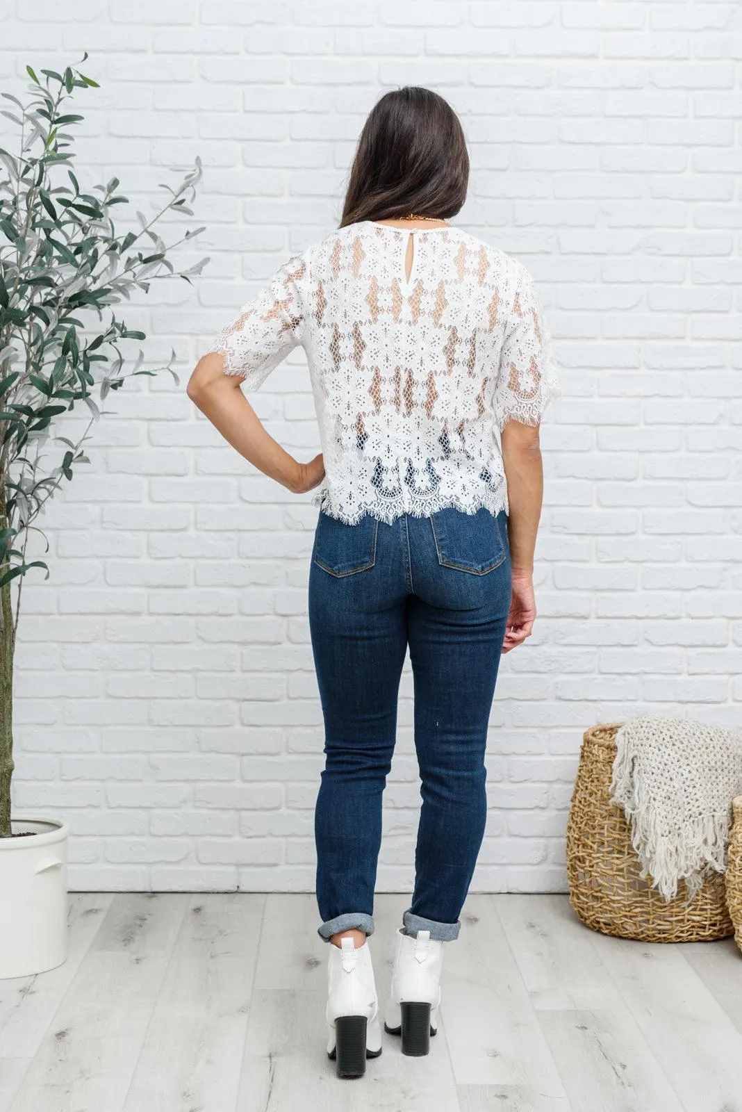 Hazel Blues® | Lace of My Heart Top
