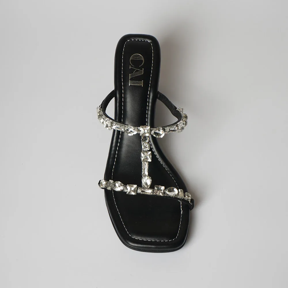 Hera Wedge- Black