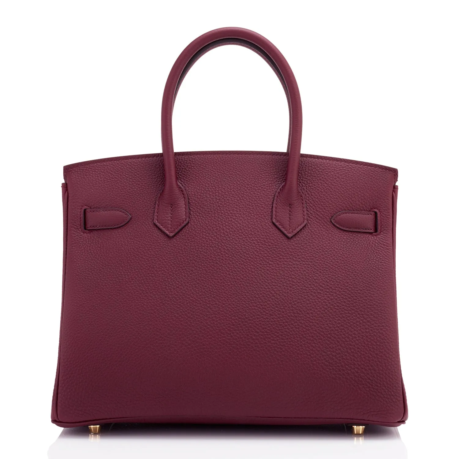 Hermes Bordeaux 30cm Birkin Togo Gold Hardware