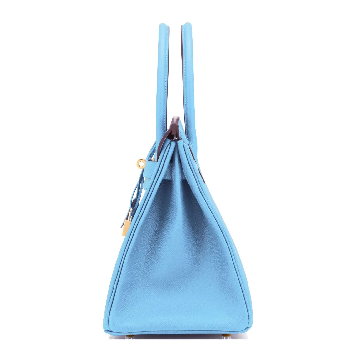Hermes Celeste Birkin 30 Epsom Gold Hardware