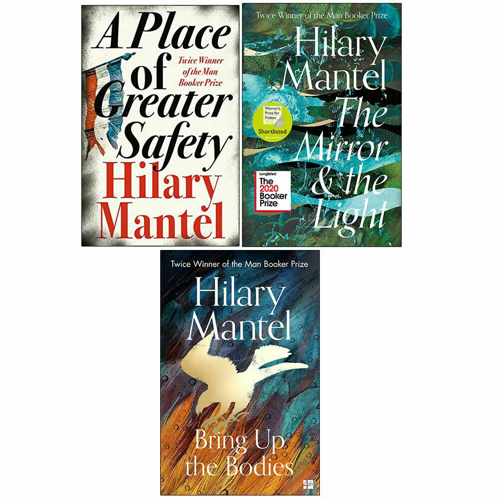 Hilary Mantel 3 Books Collection Set (A Place, The Mirror, Bring Up)