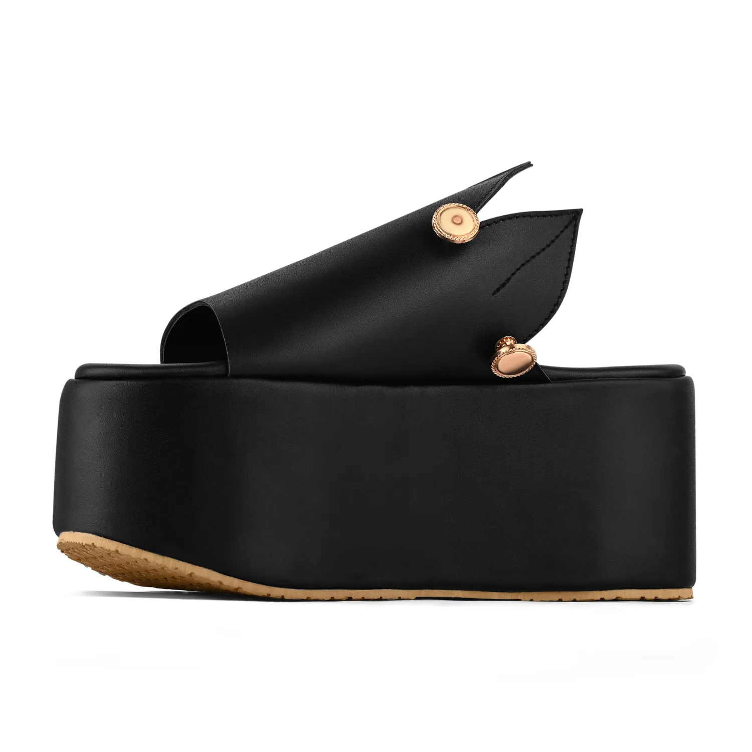 HOJA BLACK WEDGE