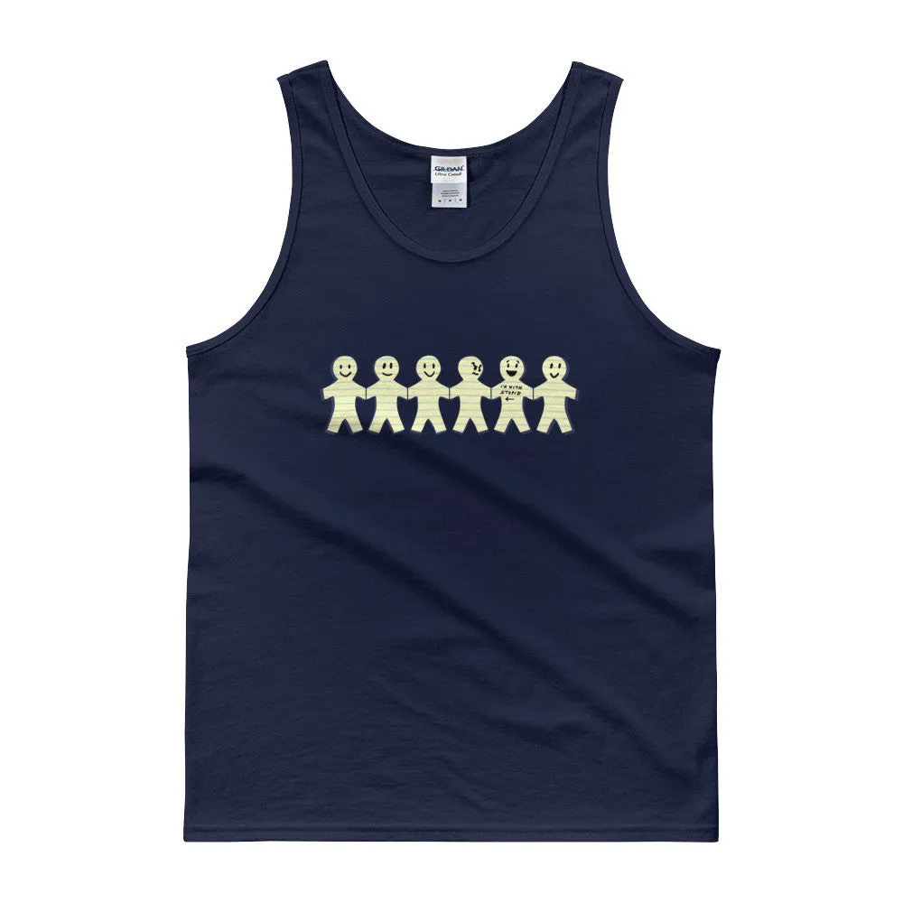 I'm with Stupid Tank Top