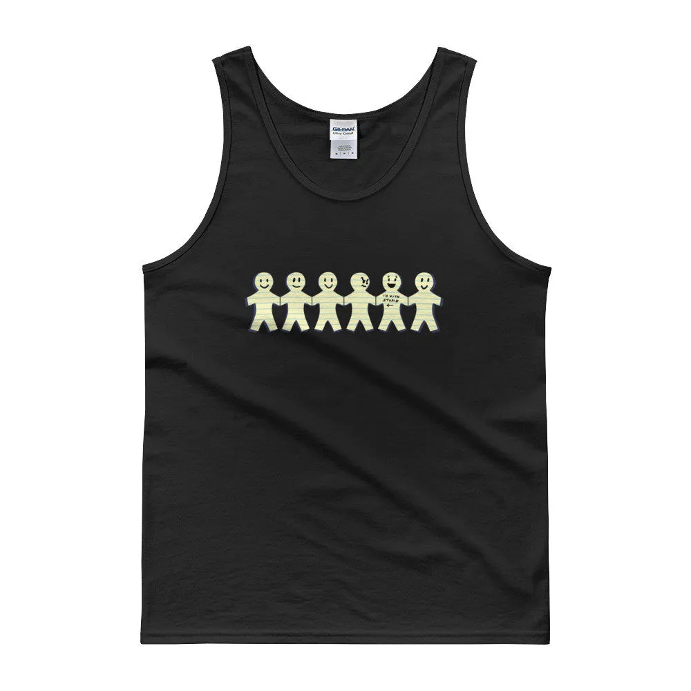 I'm with Stupid Tank Top
