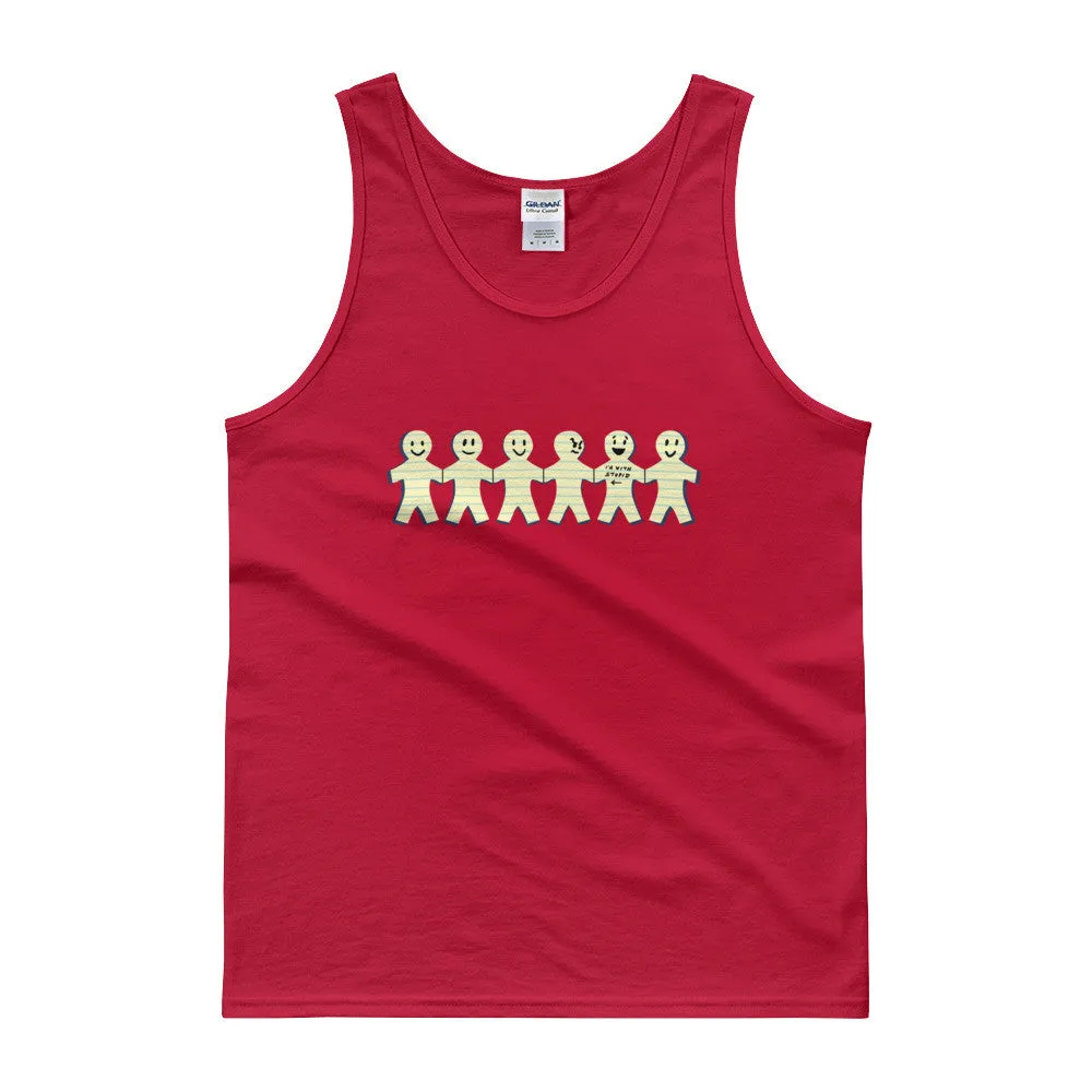 I'm with Stupid Tank Top