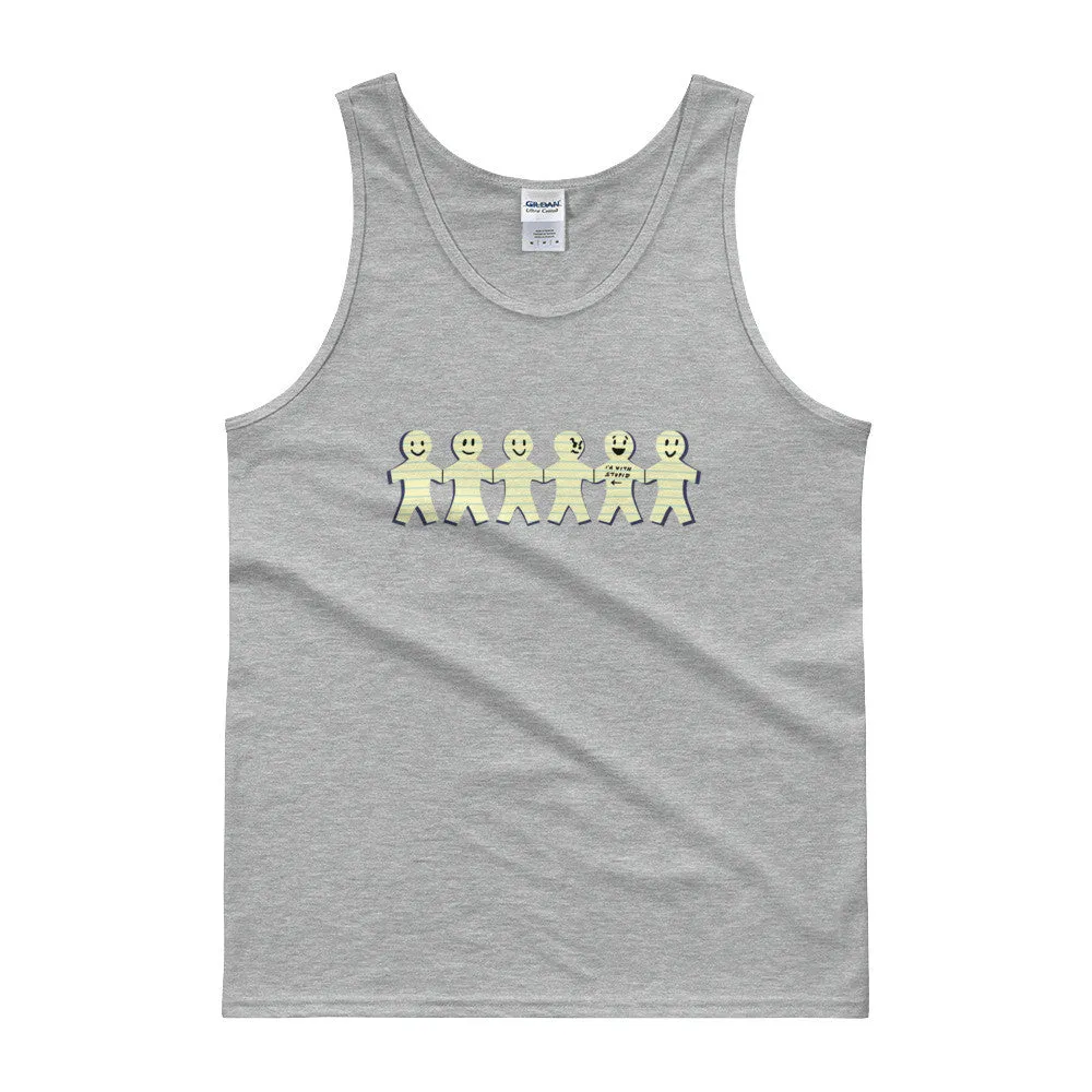 I'm with Stupid Tank Top