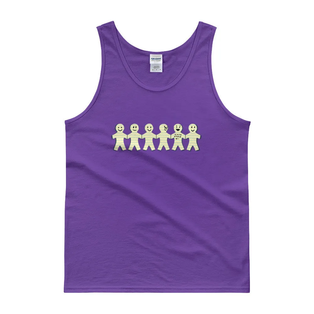 I'm with Stupid Tank Top