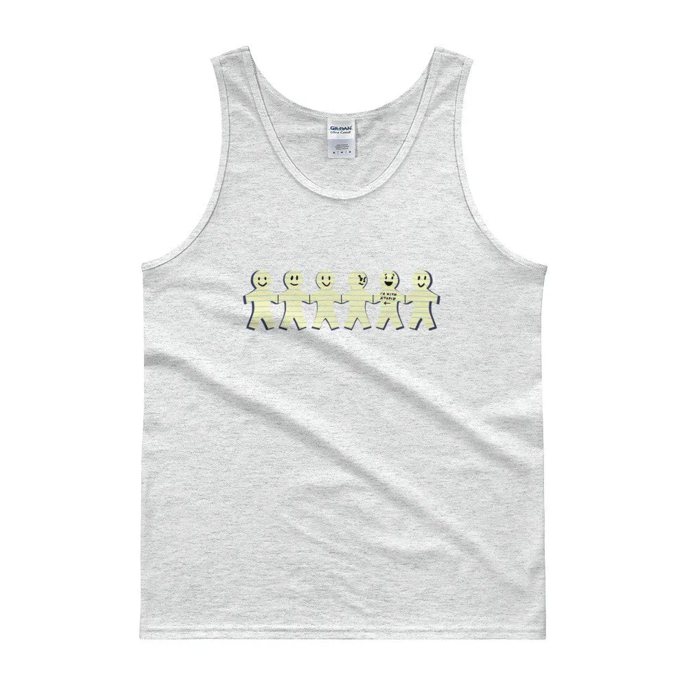 I'm with Stupid Tank Top