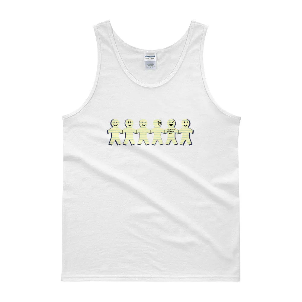 I'm with Stupid Tank Top