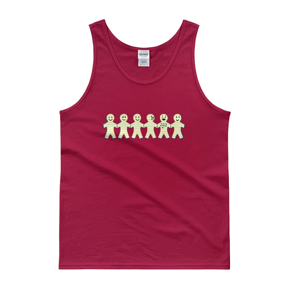 I'm with Stupid Tank Top