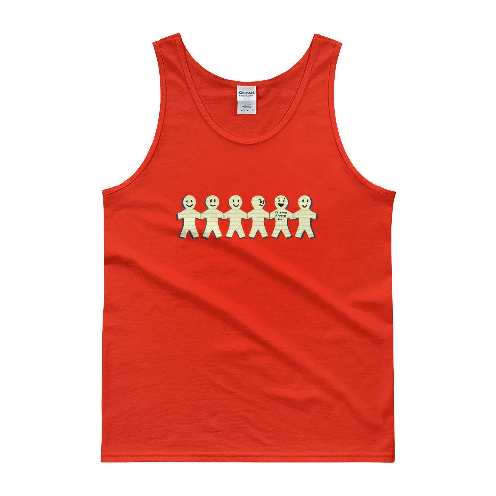 I'm with Stupid Tank Top
