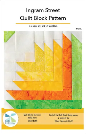 Ingram Street Quilt Block PDF Pattern
