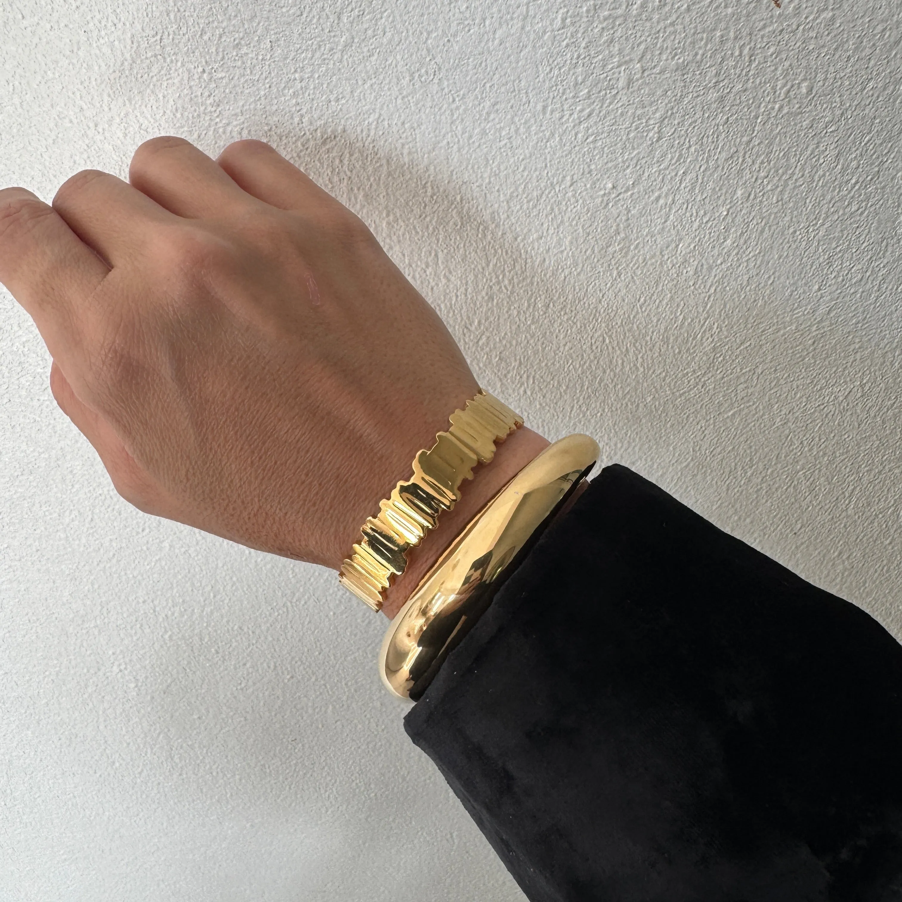 Jenga Bangle Cuff