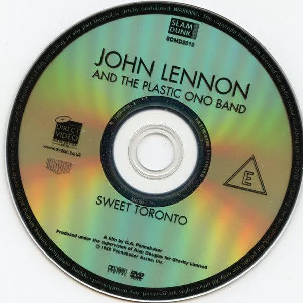 John Lennon & The Plastic Ono Band: Sweet Toronto (DVD-V, Multichannel)