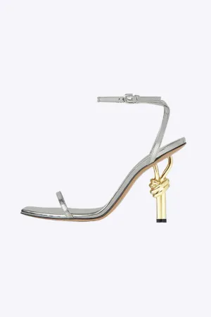 Kathryn - Elegant Metallic Finish Woman's Heels