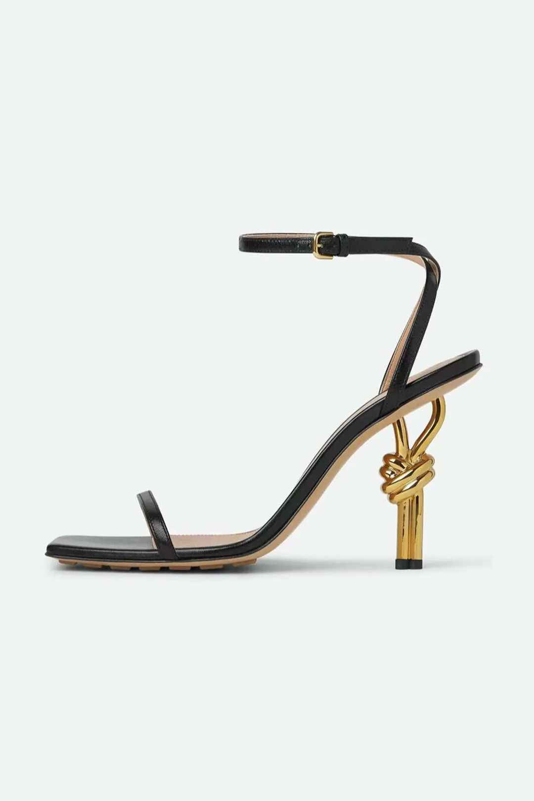 Kathryn - Elegant Metallic Finish Woman's Heels