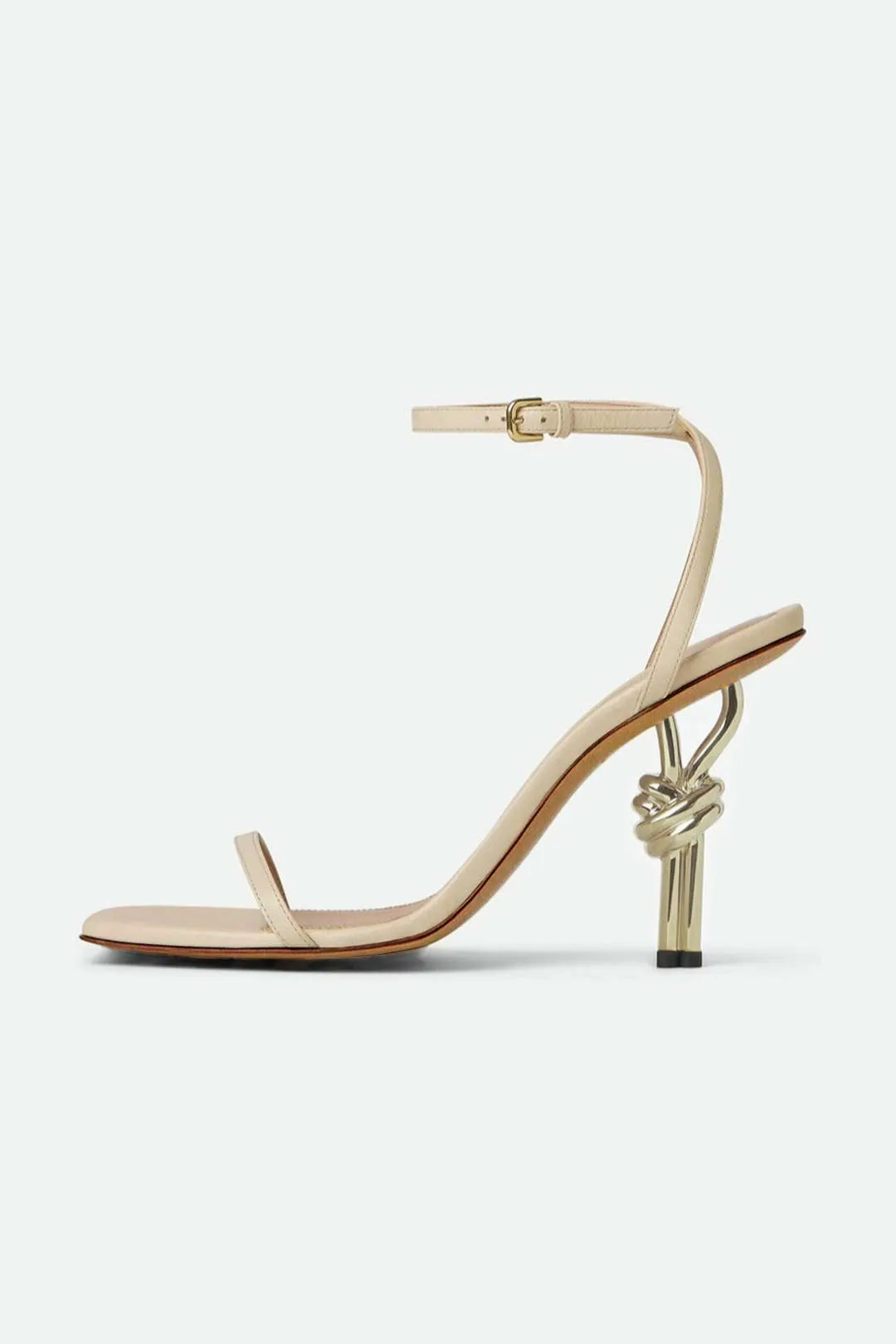 Kathryn - Elegant Metallic Finish Woman's Heels