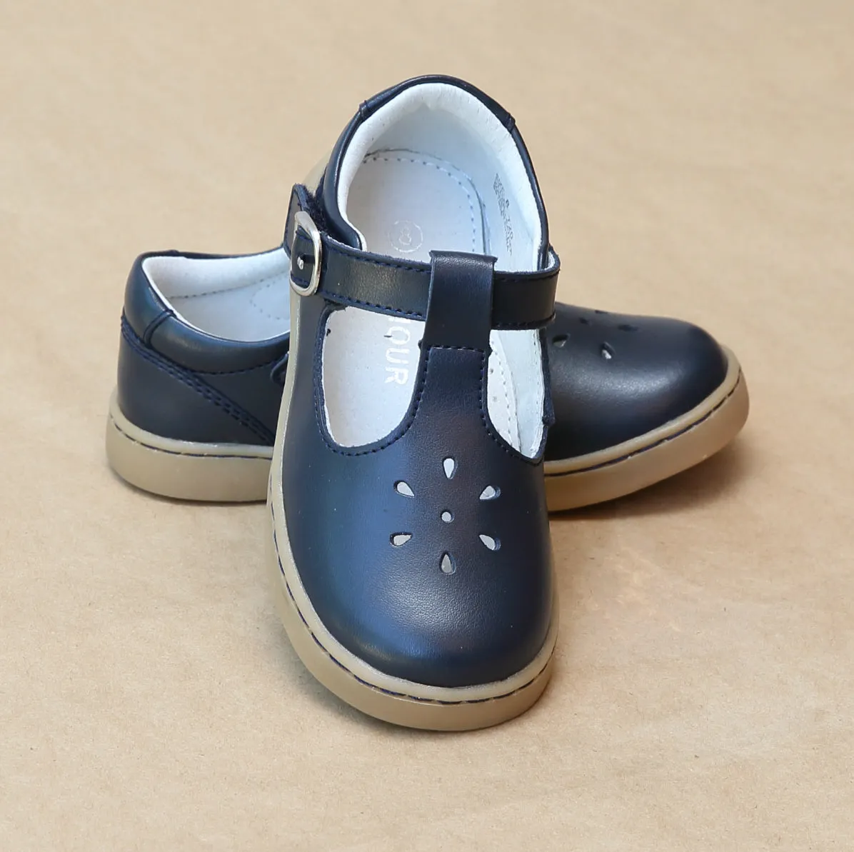 L'Amour Girls Chelsea Playground T-Strap Mary Janes