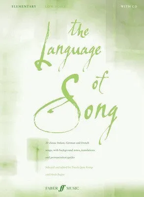 LANGUAGE OF SONG ELEMENTARY LOW VC