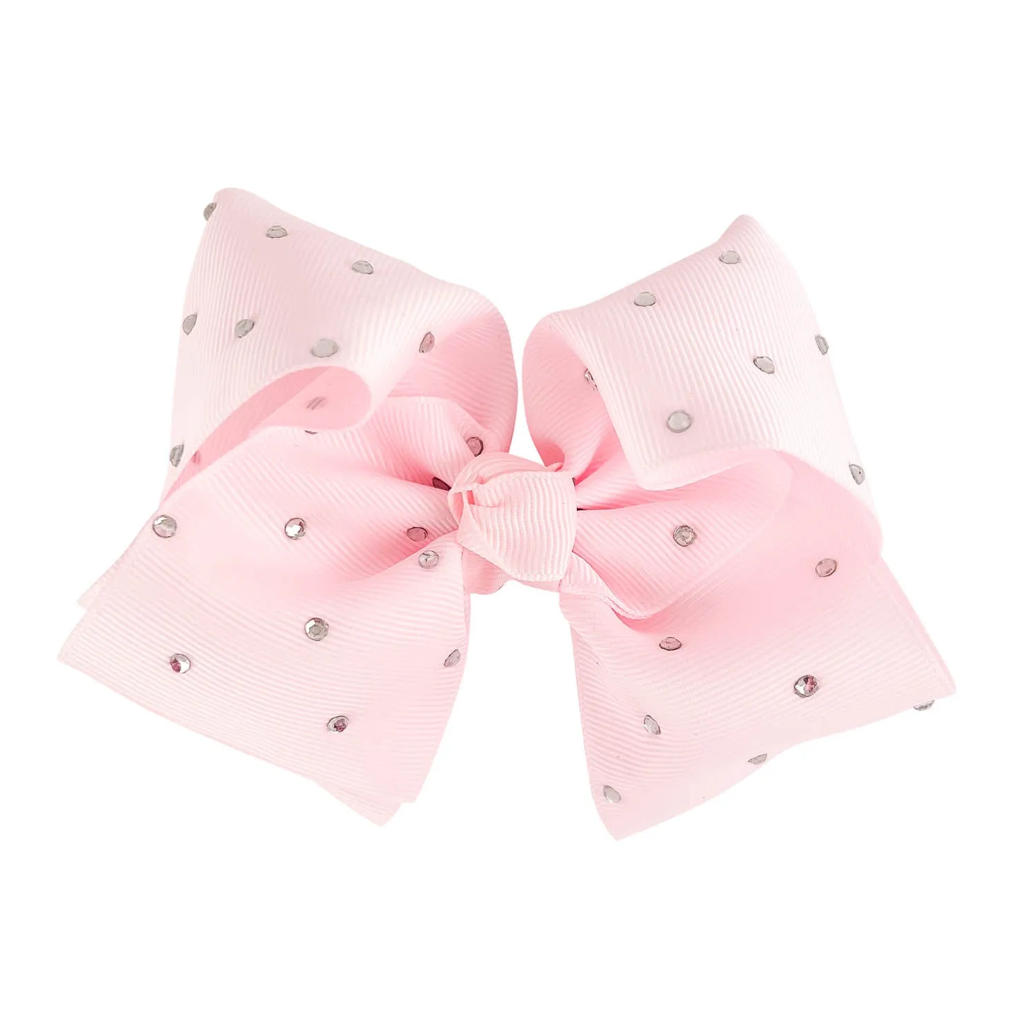 Large Diamanté Bow Hair Clip