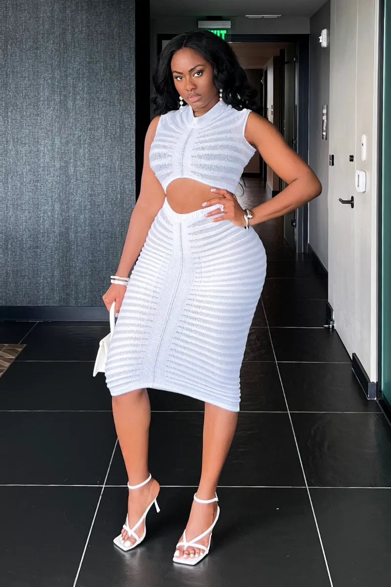 LAUREN WHITE SKIRT | SET