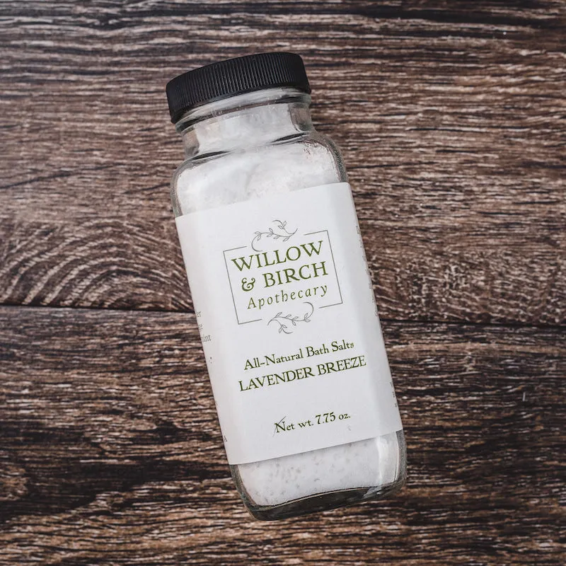 Lavender Breeze Bath Salts - Epsom Salt Bath