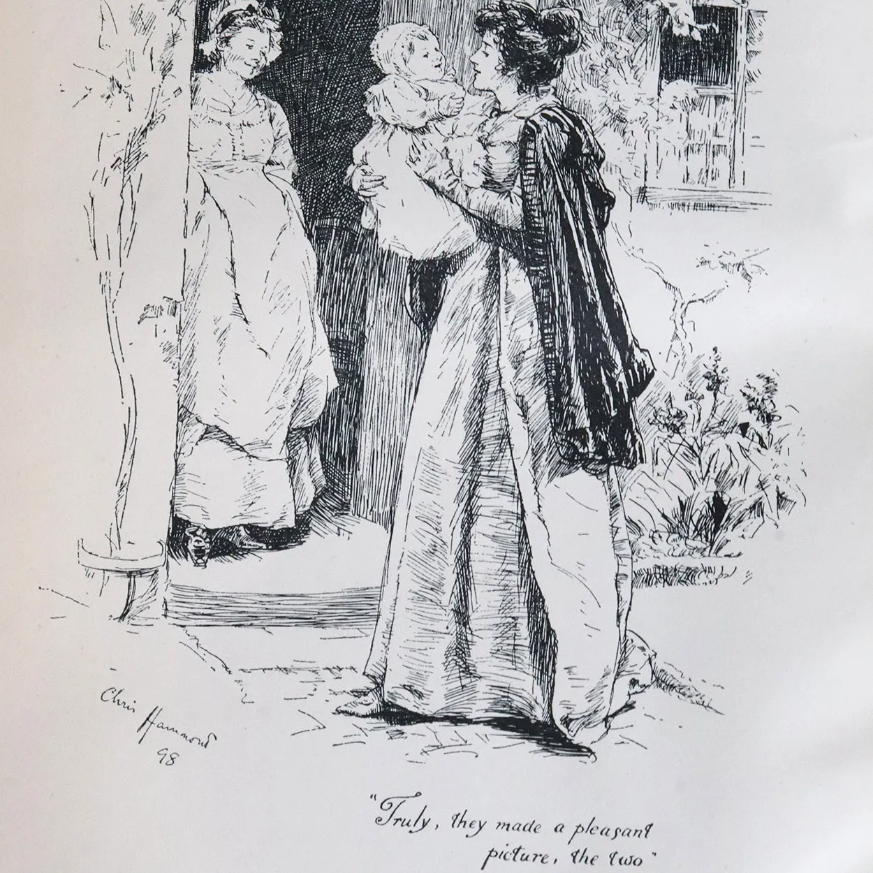 Leather Bound Book: John Halifax, Gentleman by Dinah Craik and Illustrator Chris Hammond