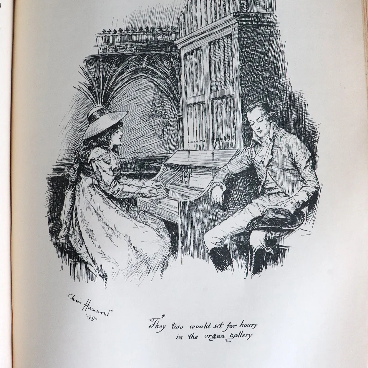 Leather Bound Book: John Halifax, Gentleman by Dinah Craik and Illustrator Chris Hammond