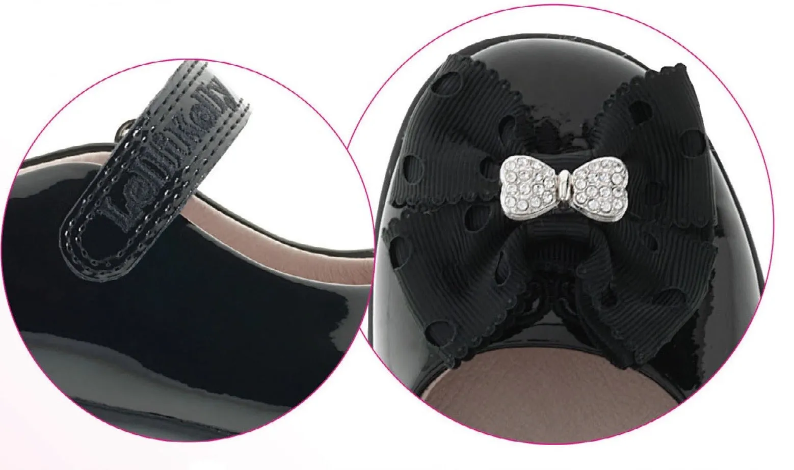 Lelli Kelly Hair Slide School Shoe