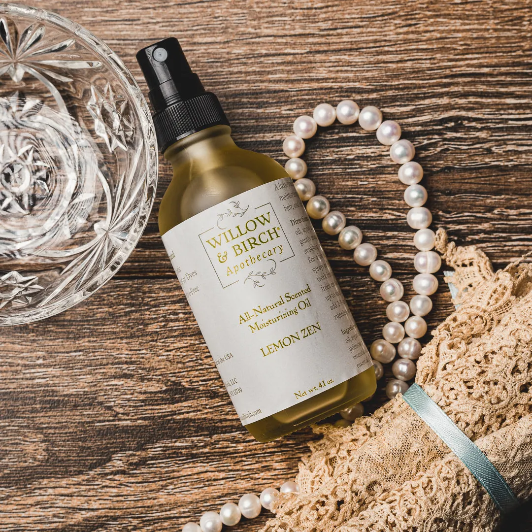 Lemon Zen Moisturizer Body Oil, Hair Oil & Bath Oil