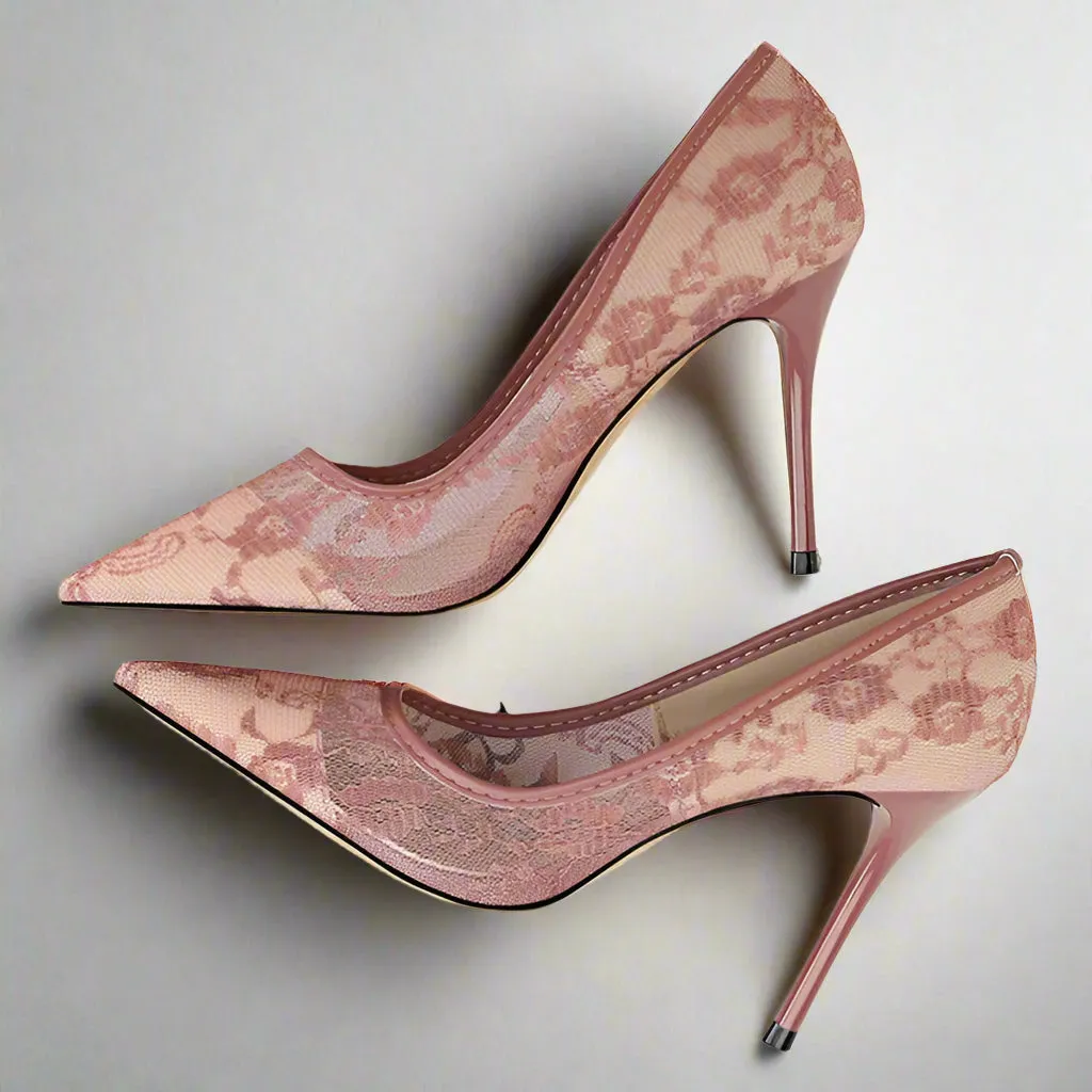 Leona Lace Heels