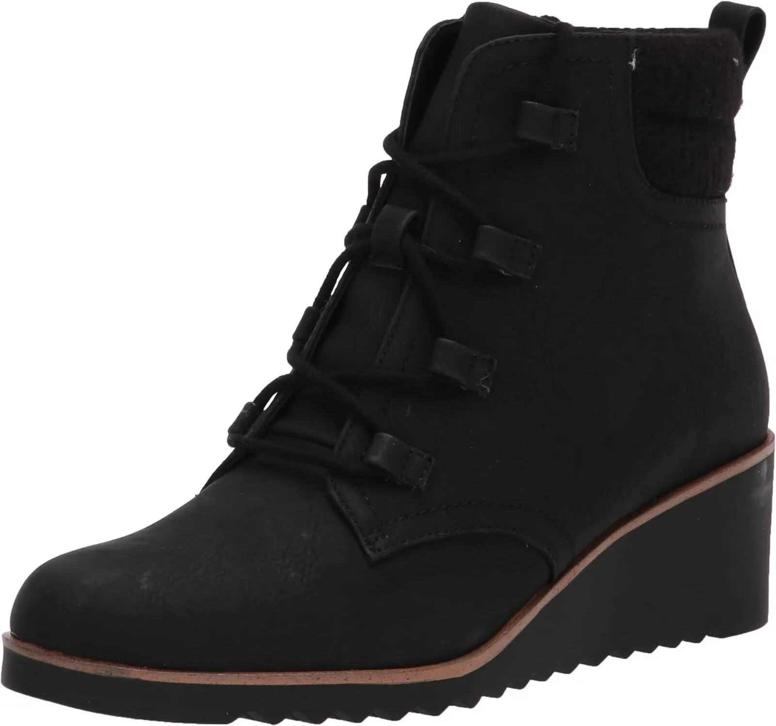Lifestride Womens Zone Ankle Boot H6611M2 Black 8M