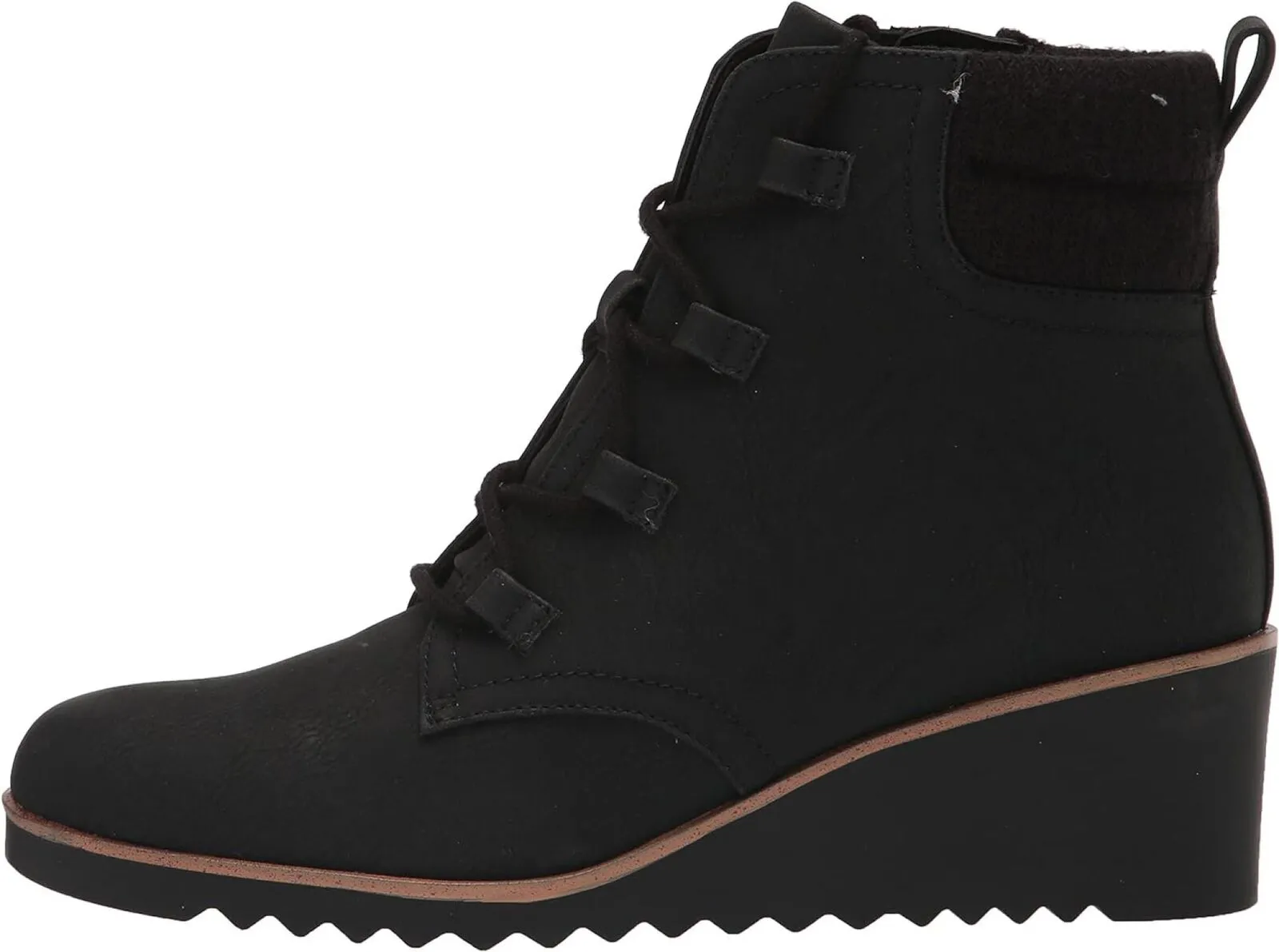 Lifestride Womens Zone Ankle Boot H6611M2 Black 8M