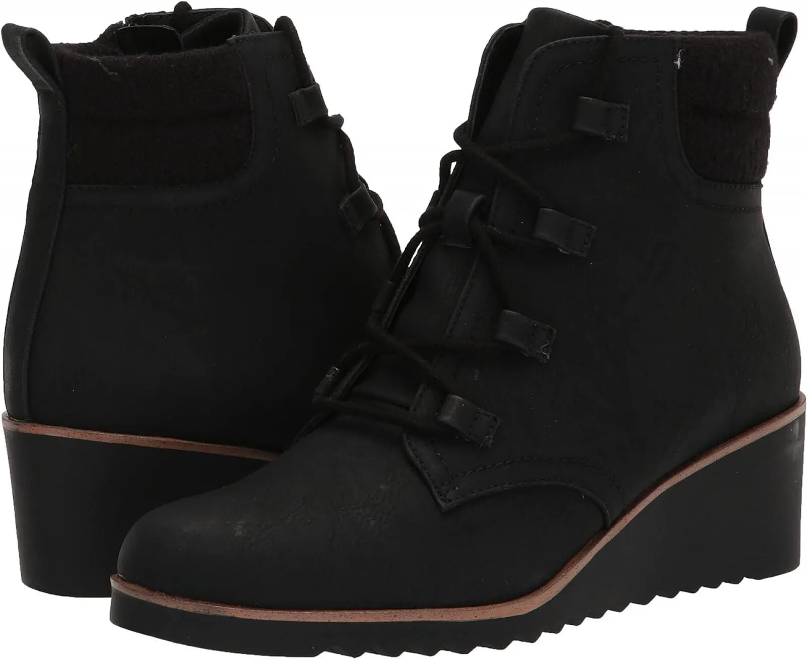 Lifestride Womens Zone Ankle Boot H6611M2 Black 8M