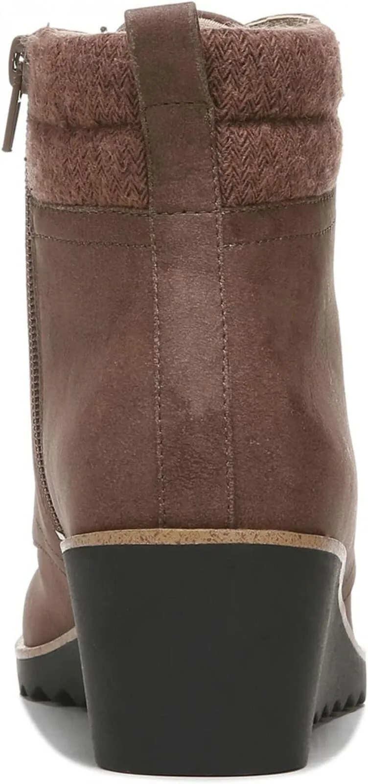 Lifestride Womens Zone Ankle Boot H6611M2 Dark Tan Brown 8M
