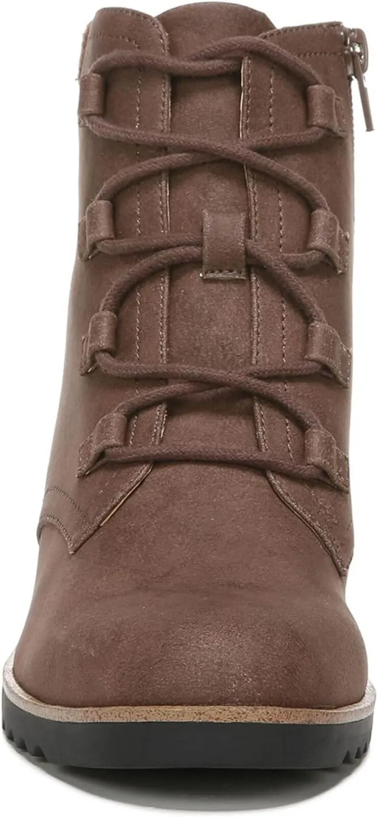 Lifestride Womens Zone Ankle Boot H6611M2 Dark Tan Brown 8M