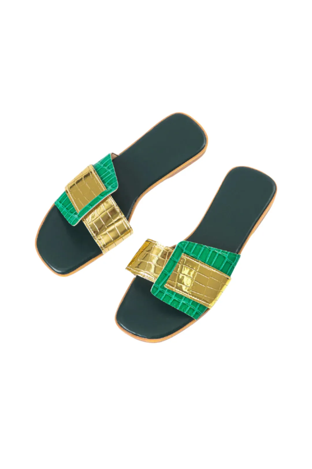 Lindsay - Square Toe Design Woman's Slippers